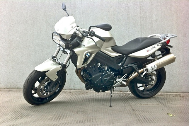 BMW F 800 S/R Motorspoiler Bugspoiler - Original Zubehör Kunststoff Schwarz