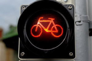fahrrad über rot strafe