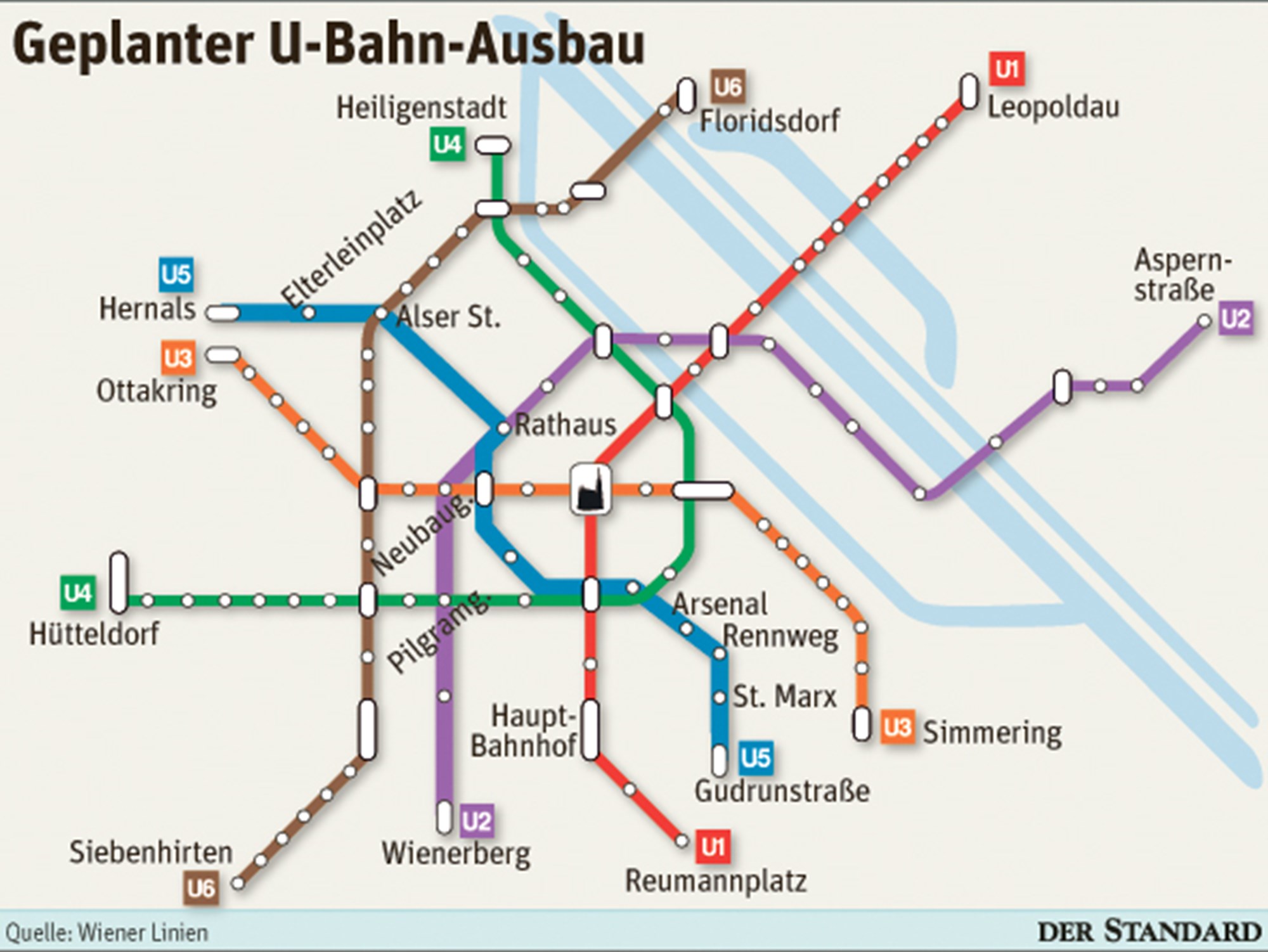 Pläne Für U5 Von Hernals Bis In Die Innenstadt Öffis In Wien Derstandard At › Panorama