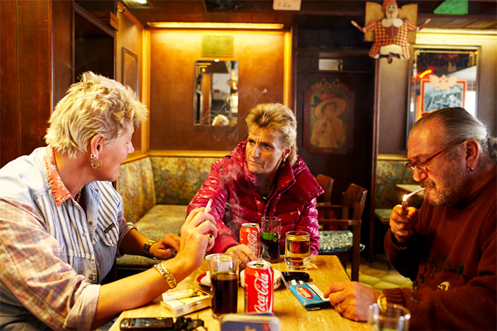 Wenn der Reini im Espresso Florida die Wuchtln aussehaut - Wien