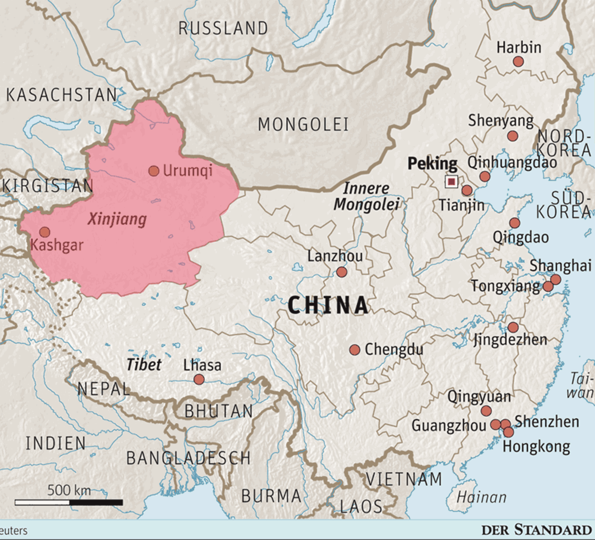 Chinas Unruheprovinz Xinjiang - Xinjiang - derStandard.at › International