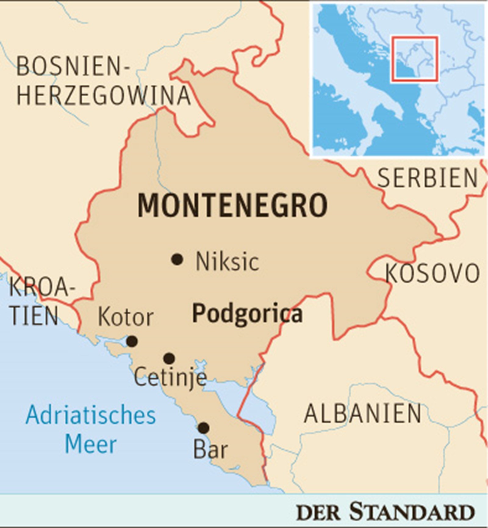 Montenegro Eu