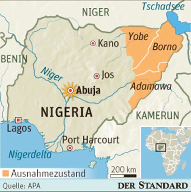 Nigeria Armee Erobert Boko Haram Hochburg Bama Zuruck Nigeria Derstandard At International