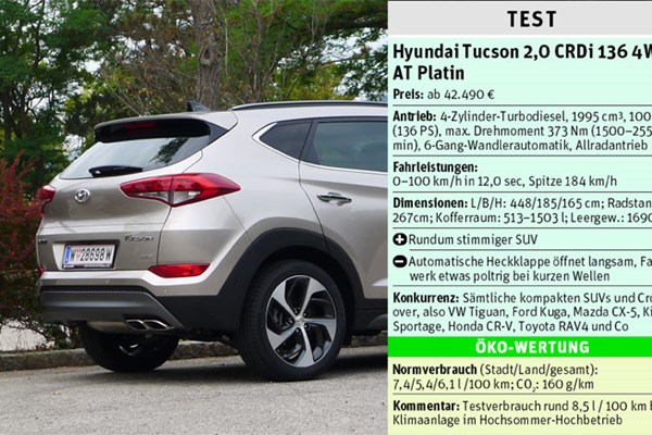 Hyundai Tucson Es Muss Nicht Arizona Sein Auto Derstandard At Lifestyle