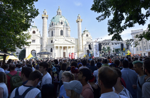 Popfest Wien: Ohne Geld und Zelt gut aufgehoben in den Randzonen