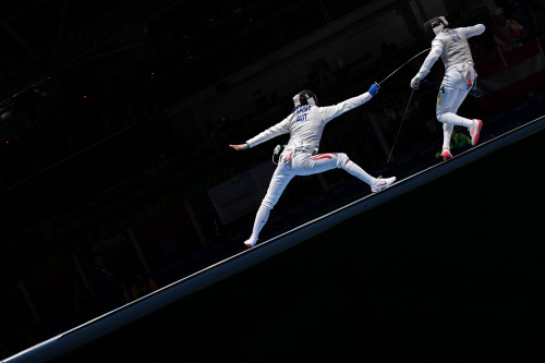 Florettfechter Pranz Out Franzose Verliert Wahrend Gefecht Sein Handy Olympia 16 Derstandard At Sport