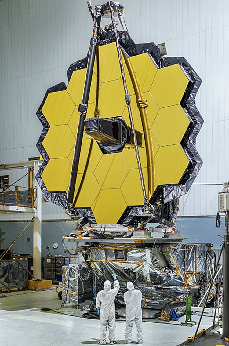 32++ James webb teleskop bilder , Start 2018 Hauptspiegel des JamesWebbWeltraumteleskops fertig
