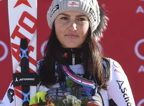Stephanie Venier erstmals auf dem Podest Ski Alpin DamenWeltcup