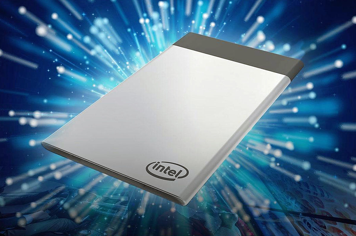 Compute Card Intel zeigt PC im Kreditkartenformat Innovationen