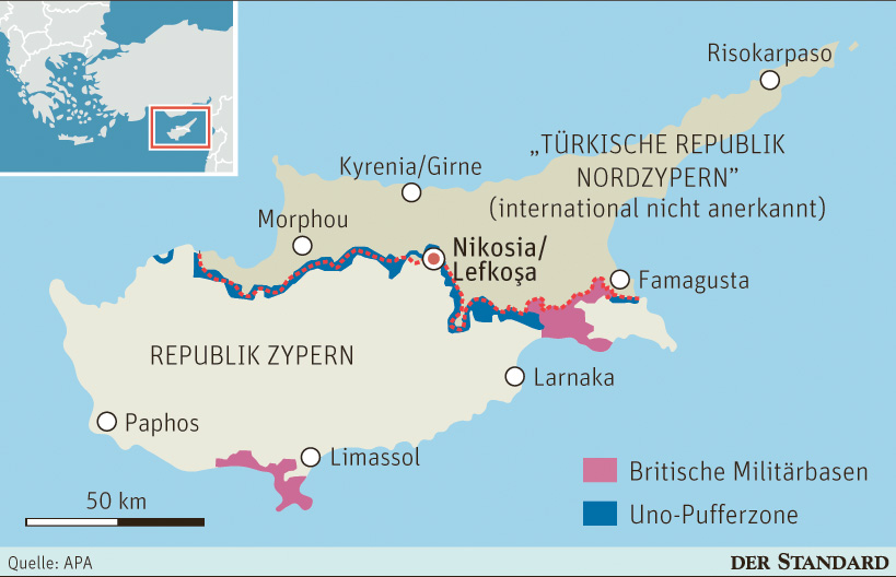 Der Traum vom wiedervereinten Zypern platzt - Zypern - derStandard.at Der Traum vom wiedervereinten Zypern platzt - Zypern - derStandard.at