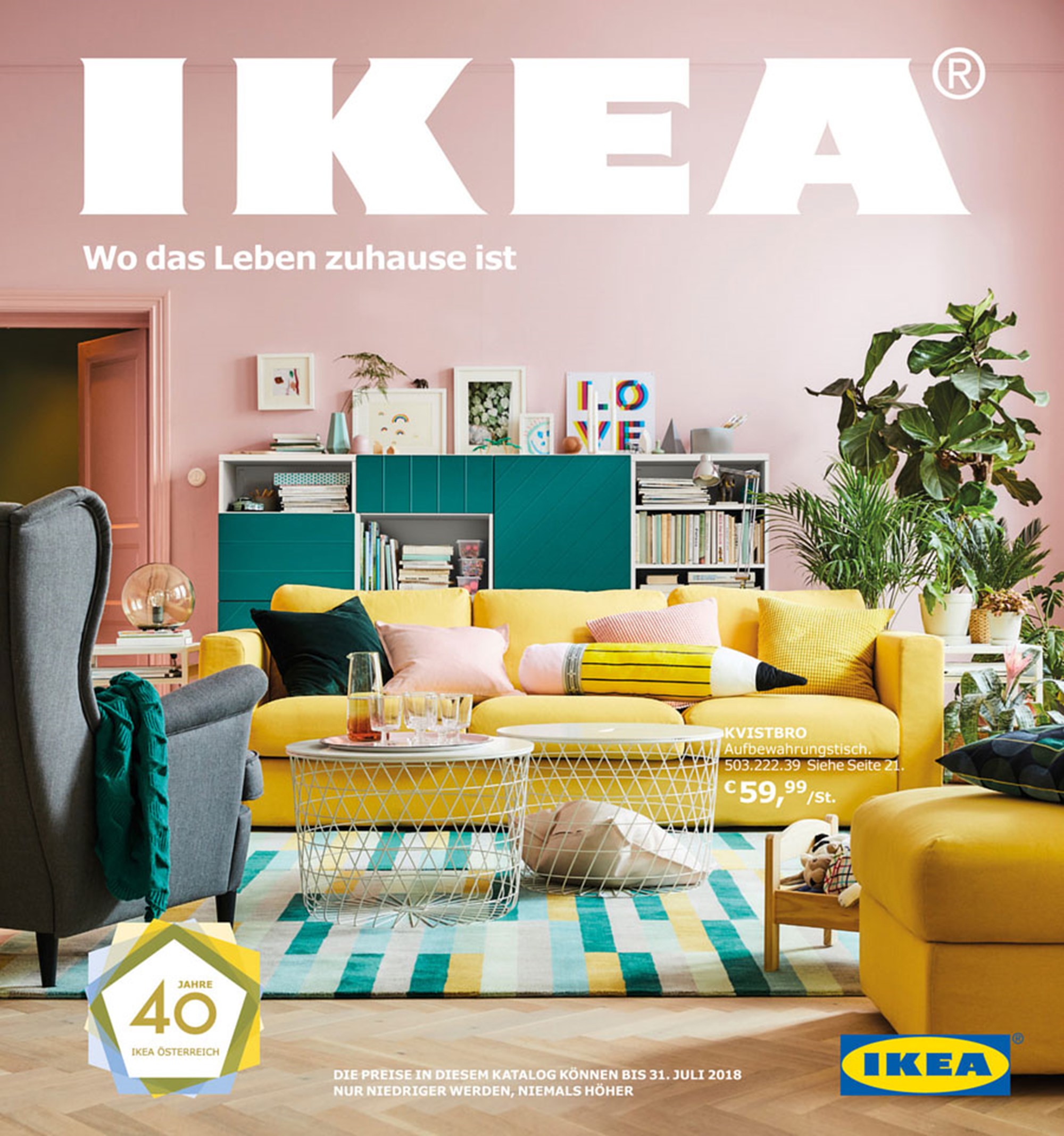 40 Jahre Post von Ikea Der neue Katalog ist da Wohnen derStandard