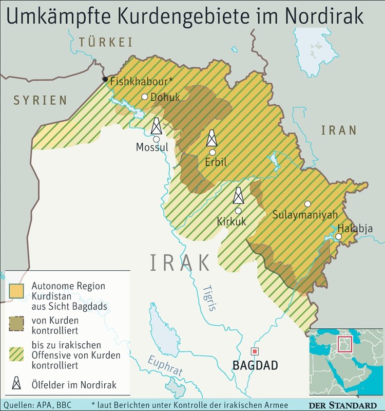 Hitzige Fuhrungsdebatte Bei Irakischen Kurden Irak Derstandard De International