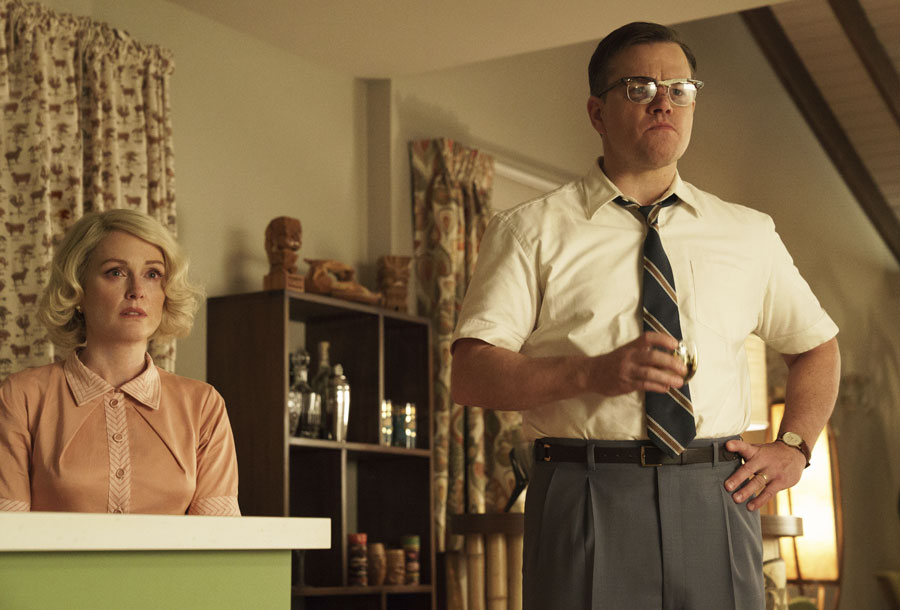 Julianne Moore und Matt Damon in "Suburbicon": Hölle hinterm Gartenzaun