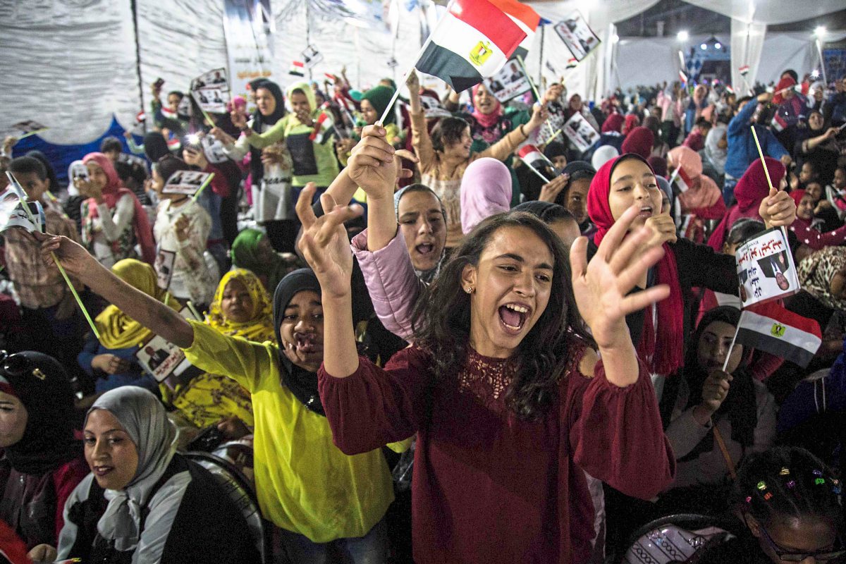 Agypterinnen Sind Die Euphorischsten Sisi Anhanger Agypten Derstandard At International