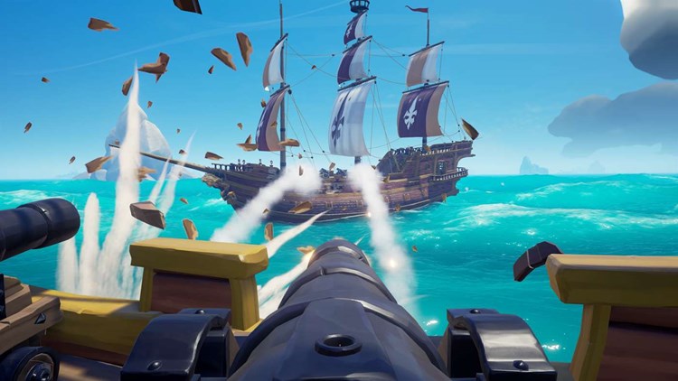 Sea Of Thieves Gelangweilte Seeräuber Am Schönsten Meer