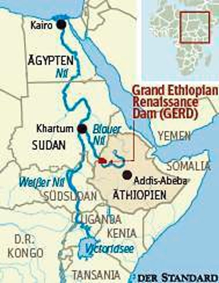 Staudammprojekt In Athiopien Lasst Agypter Schwitzen Wirtschaftspolitik Derstandard De Wirtschaft