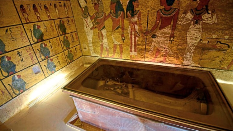 Bildergebnis fÃ¼r Pics, zum ersten Mal See KÃ¶nigs Tutanchamun Grab in Farbe