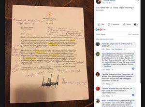 Webmix Lehrerin Bekommt Fehlerhaften Brief Von Trump Stellt