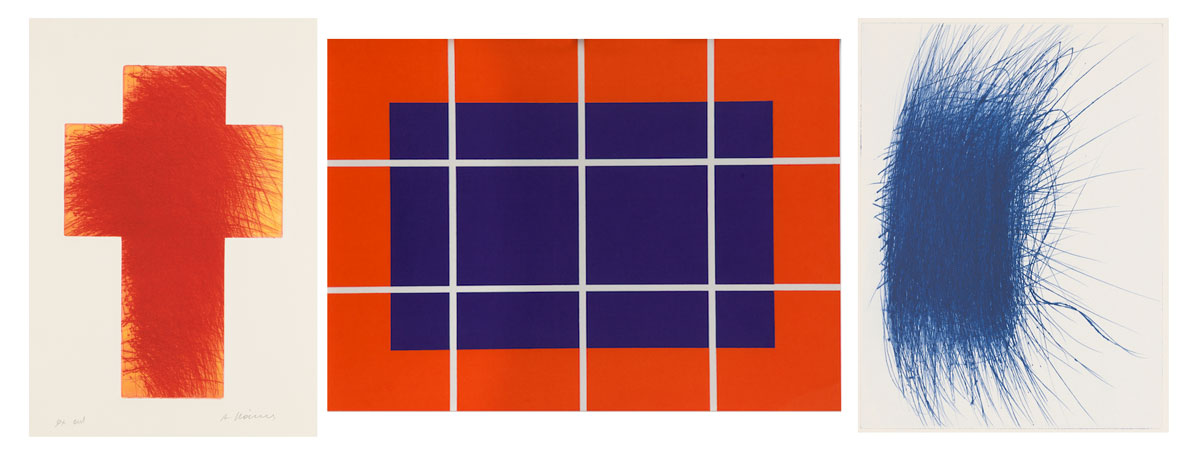 fotos: arnulf rainer: © christian schepe - judd: © stedelijk museum amsterdam, amsterdam - montage: der standard