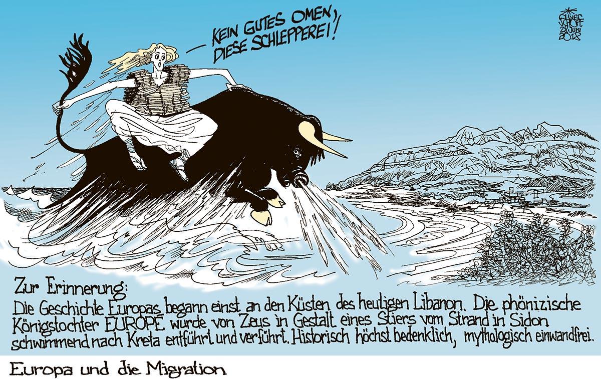 cartoon: oliver schopf