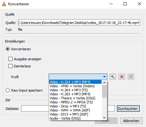 VLC Media Player kann Videos und Audio konvertieren Innovationen