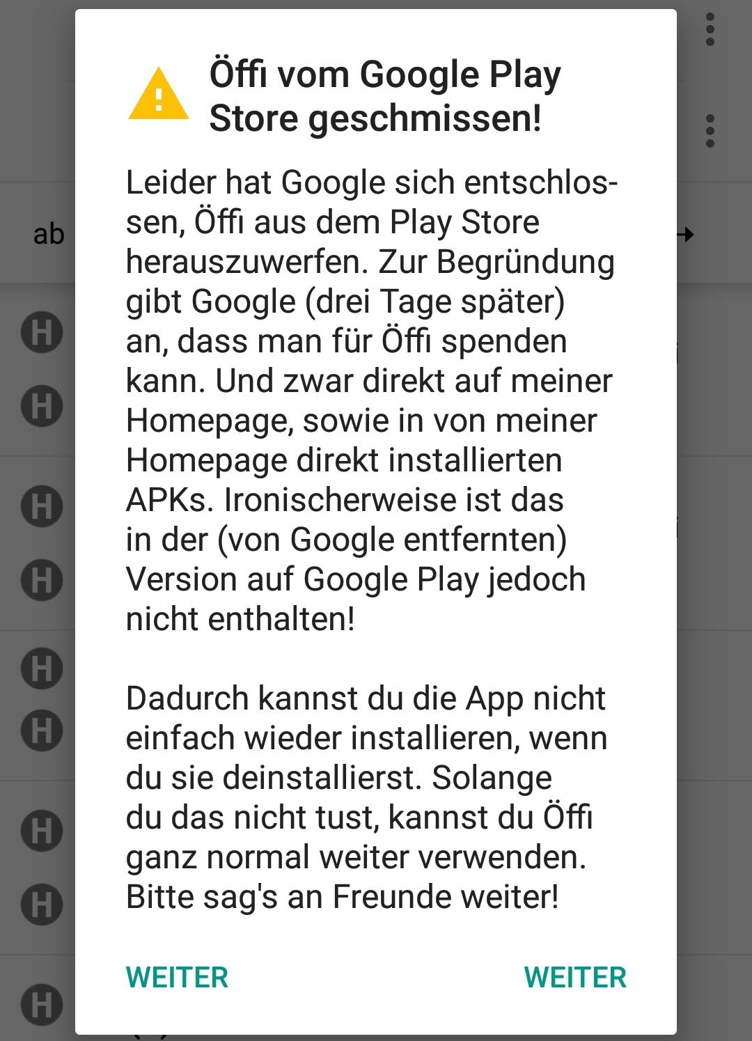 Offi Google Wirft Populare App Aus Dem Play Store Android