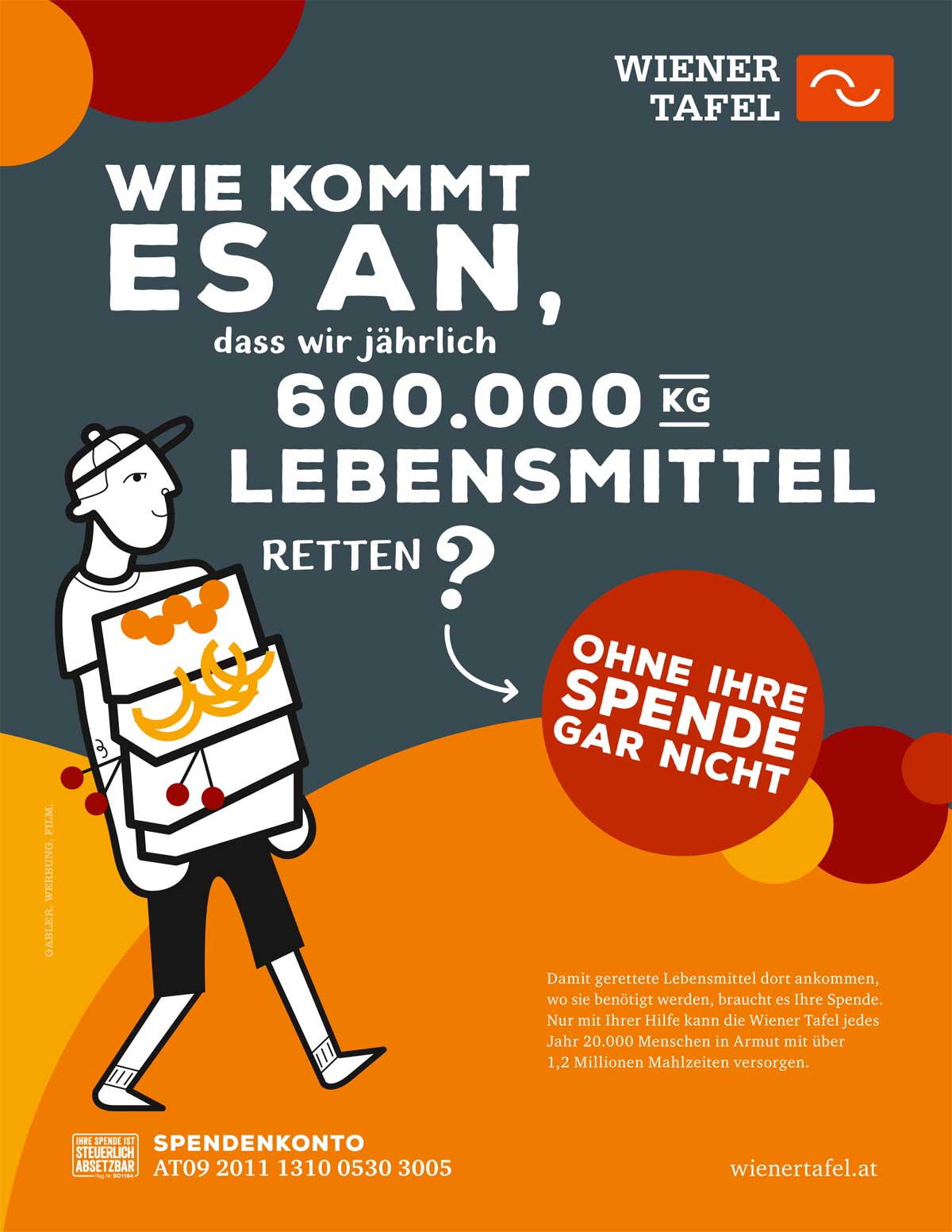 Wiener Tafel Bringt Lebensmittel In Fahrt Werbung Derstandard