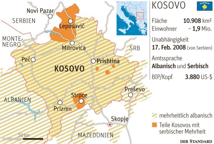 Idee Zu Gebietsaustausch Zwischen Kosovo Und Serbien Bewegt Den Balkan Kosovo Derstandard De International