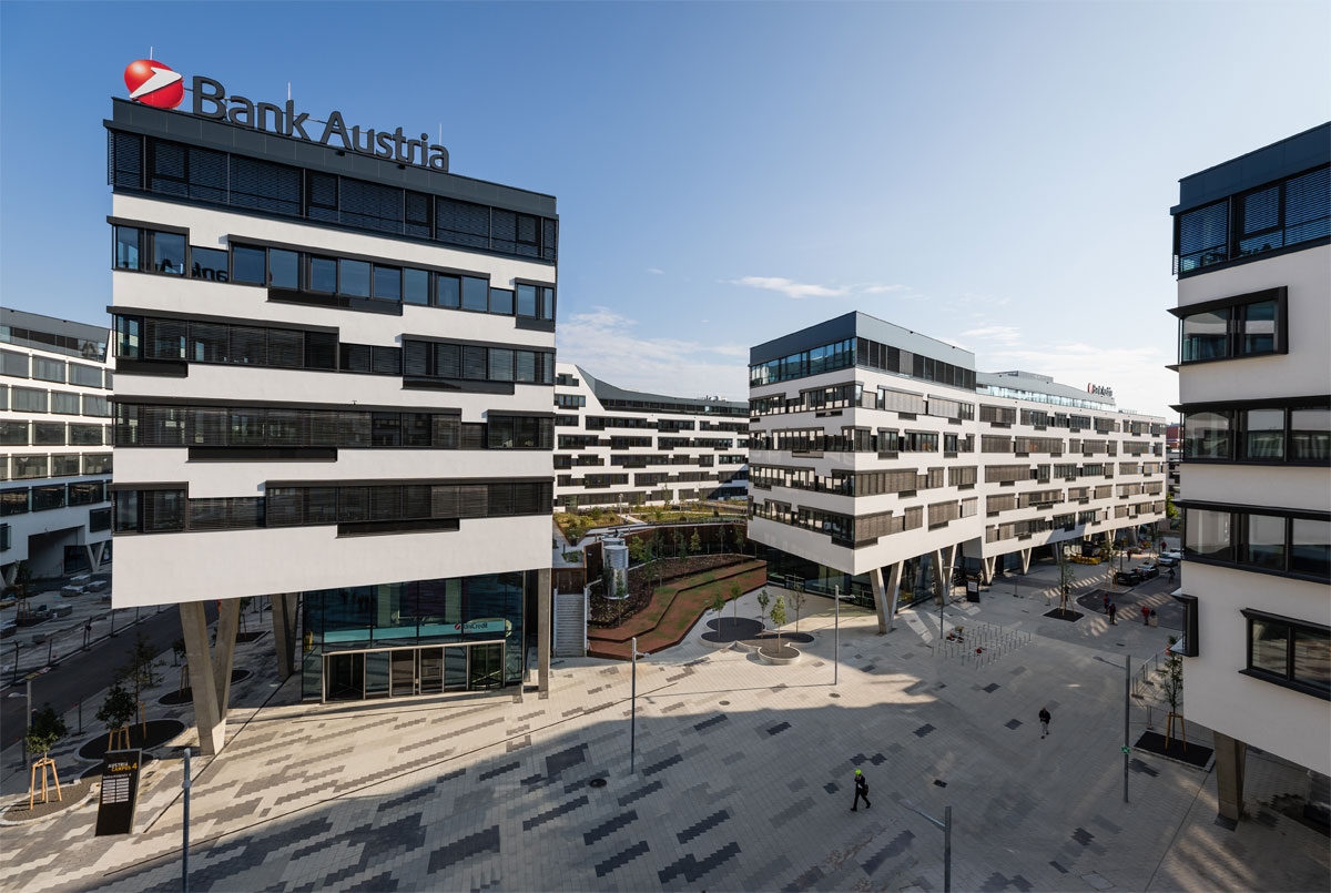 Bank-Austria-Zentrale mit 60.000 Quadratmetern Bürofläche eröffnet