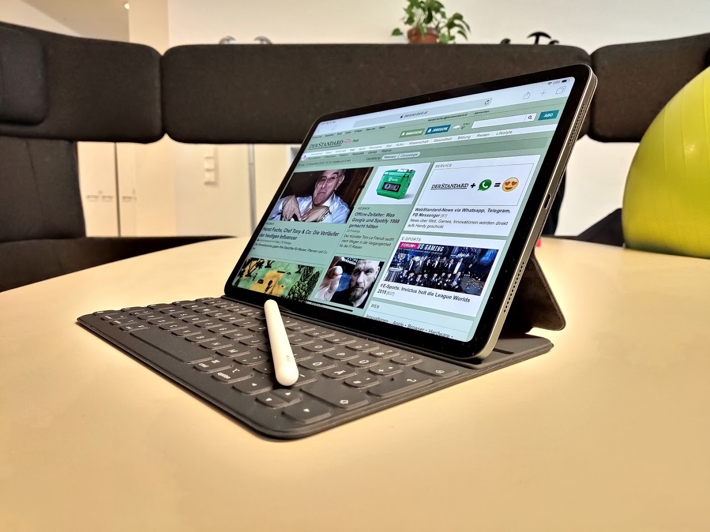 Test und Fazit iPad Pro (2018) Apple derStandard.at › 