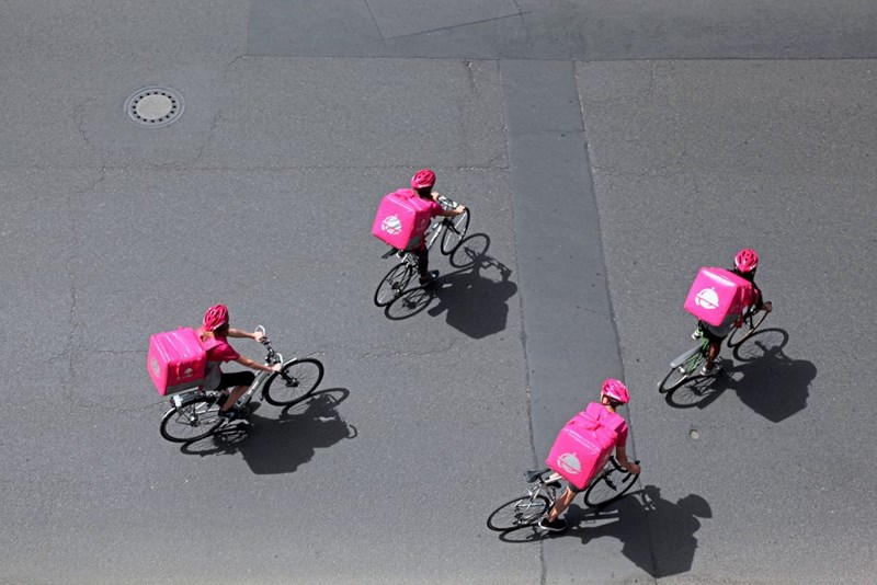 Pizza Transportbox Fahrrad