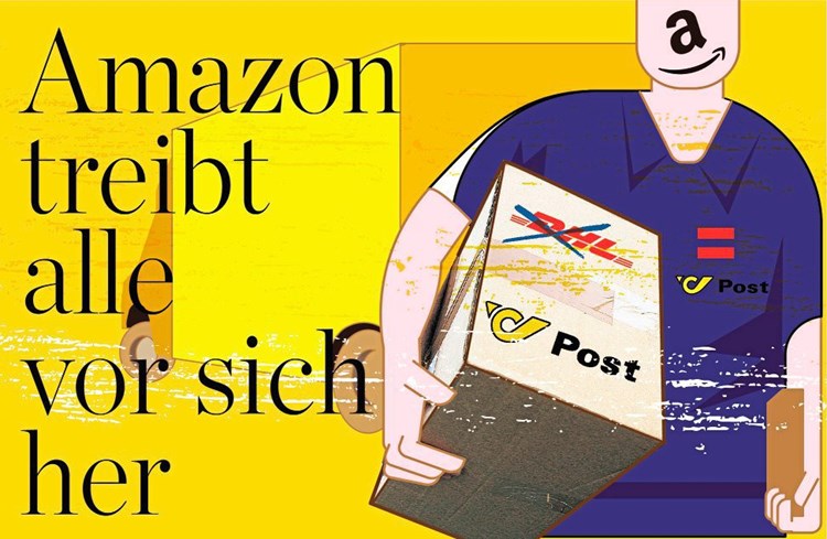 Osterreichische Post Schnappt Amazon Dhl Vor Der Nase Weg Unternehmen Derstandard At Wirtschaft