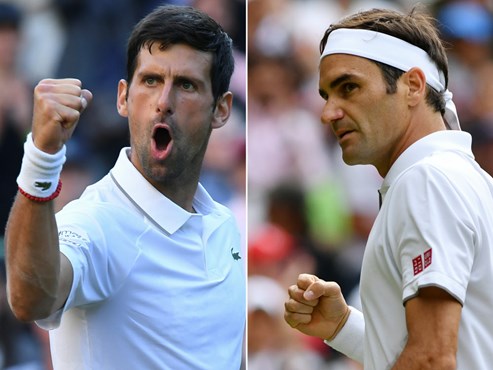 From the 2003 wimbledon championships up to and including the 2021 french open, the trio have dominated men's singles, winning 59 of the 71 (83%) grand slam titles, with federer and nadal accounting for 20 each, and djokovic 19. Djokovic Nadal Federer Head To Head : Federer Mit Fast 38 Gegen Djokovic Um 21 Major Titel Tennis Derstandard De Sport