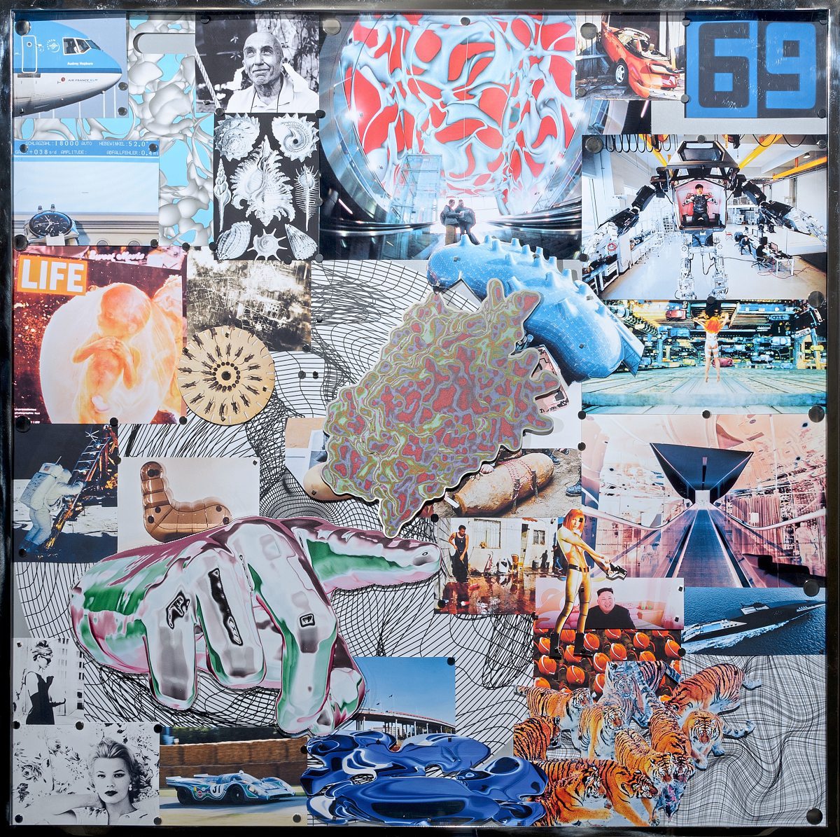 August Macke Auf Tunisreise 1914 Collagen Mit Kalenderblattern