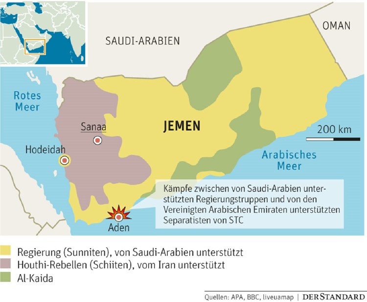 Laut Un Mindestens 40 Tote Und 260 Verletzte Bei Kampfen Im Jemen Jemen Derstandard At International