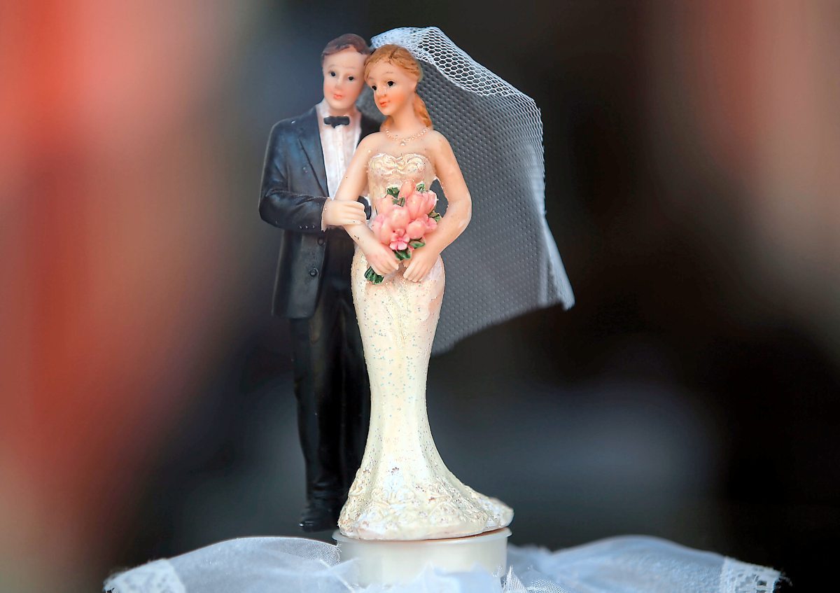 Braut Und Brautigam Islamische Hochzeit Muslimische Gemeinschaft