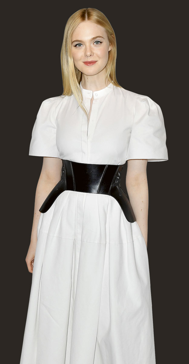 extrem geschn�rte taille