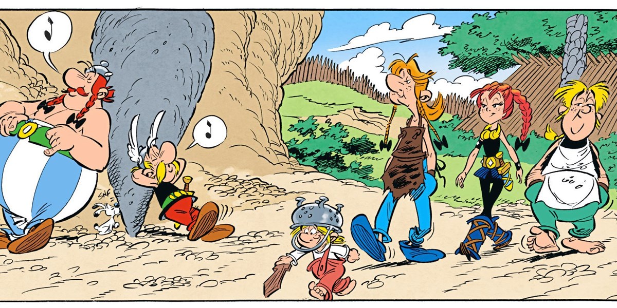 Verflixter Generationenkonflix Neuer Asterix Band Erscheint Comics Derstandard At Kultur