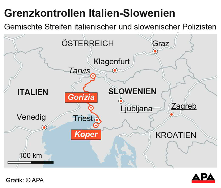 Italien Und Slowenien Wollen Grenzkontrollen Wiederaufnehmen Flucht Und Politik Derstandard At Panorama