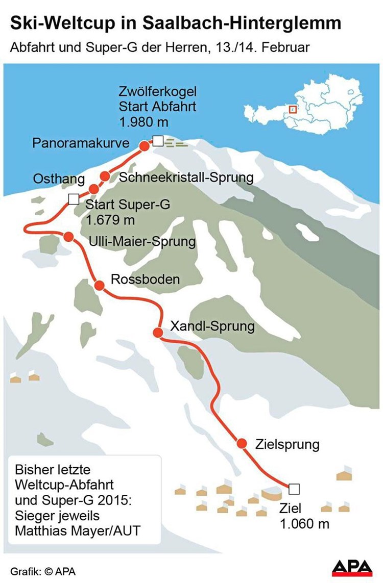 Saalbach Abfahrt Uberraschendes Trainingsergebnis Bei Wetterlotterie Ski Alpin Herren Weltcup Derstandard At Sport