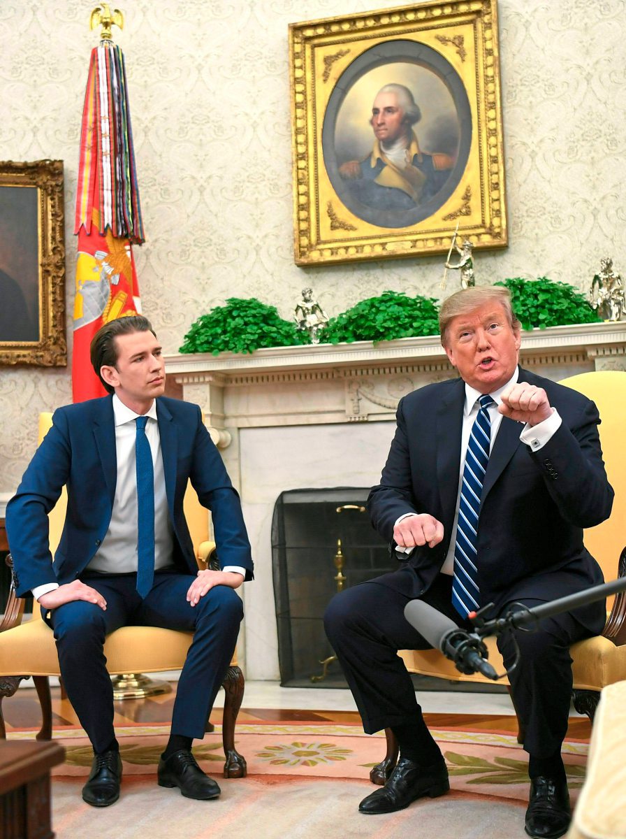 Kanzler Kurz Anfang März bei Trump im Weißen Haus - USA - derStandard