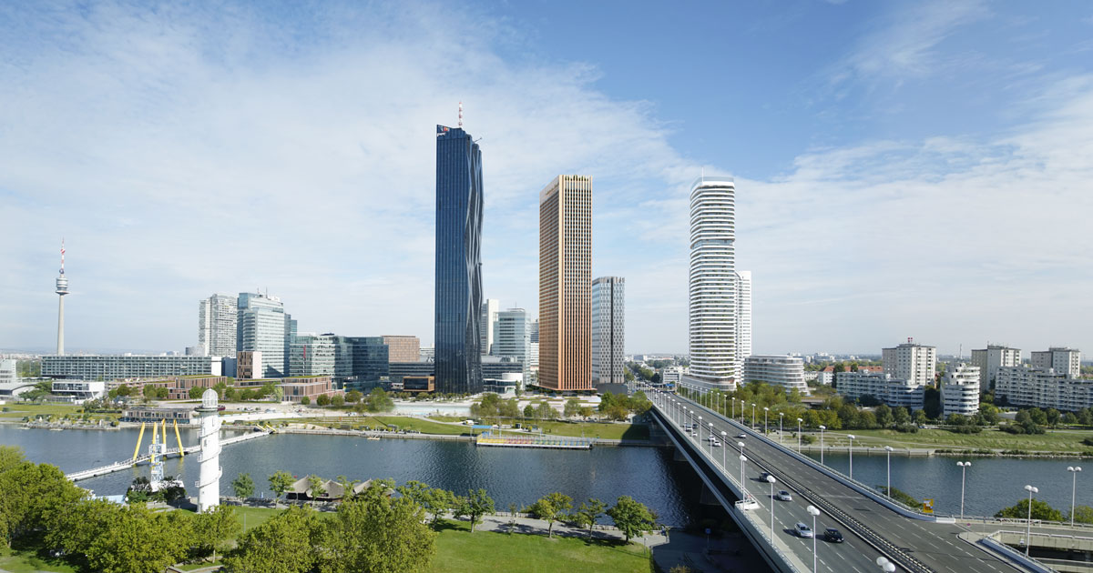 Danube Tower Vienna Now Forever