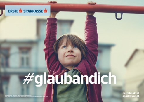 Glaubandich Neue Kampagne Von Jung Von Matt Donau Fur Erste Bank Und Sparkasse Werbung Derstandard At Etat