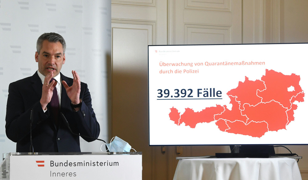 Nehammer Will Mit Polizei Unterstutzung Wellenbrecher In Wien Errichten Coronavirus Derstandard At Panorama