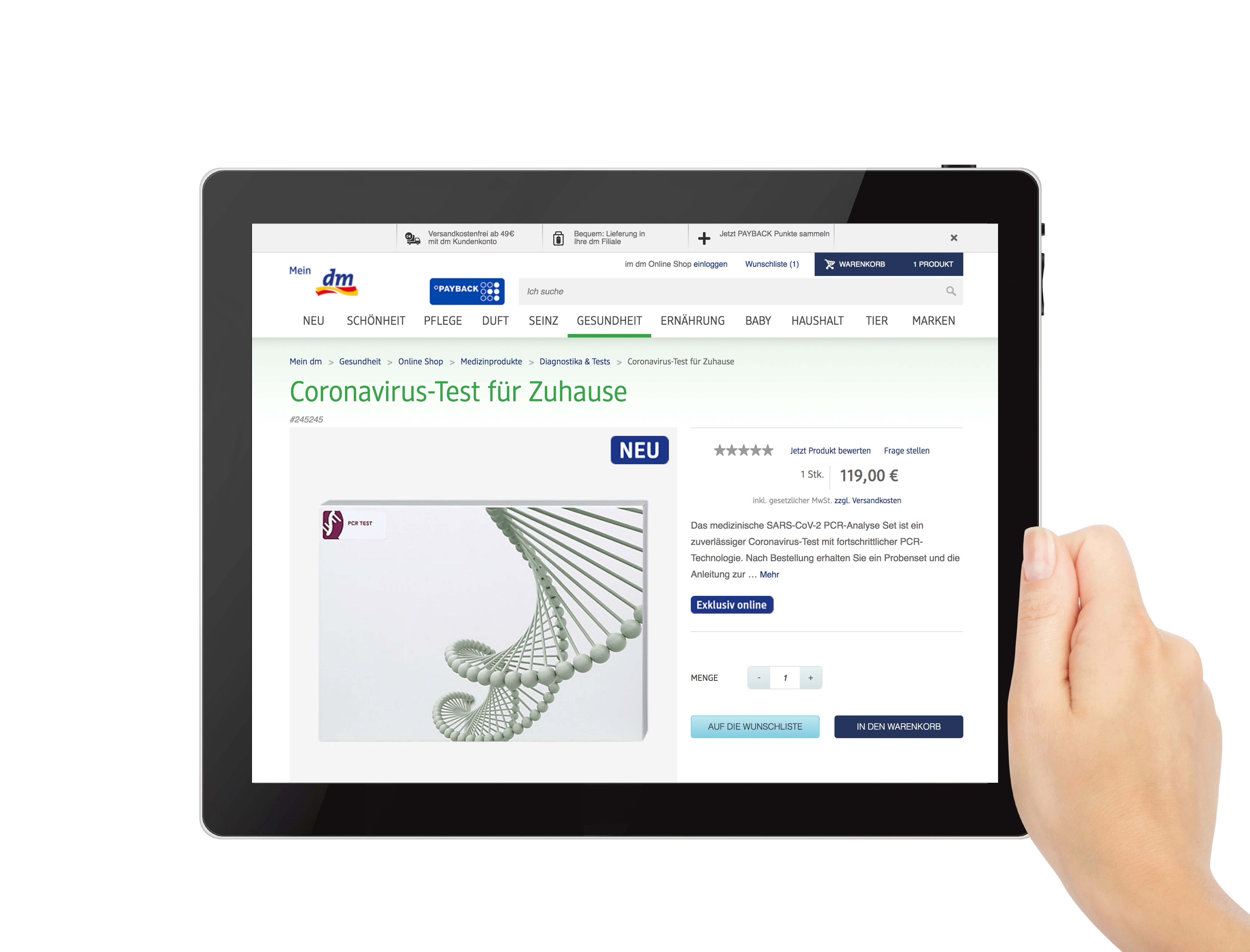 Corona Test Fur Daheim Ein Selbstversuch Infektionen Derstandard At Gesundheit