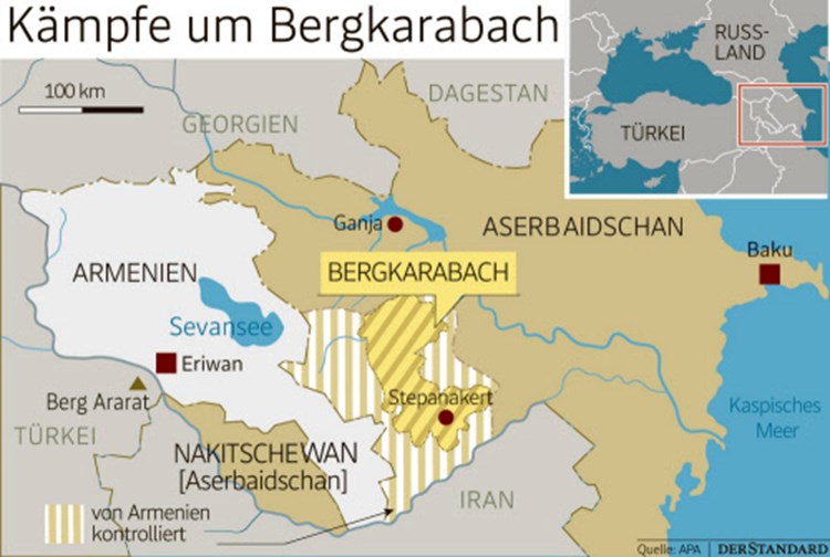 Entscheidungsschlacht Um Bergkarabach Aserbaidschan Derstandard At International