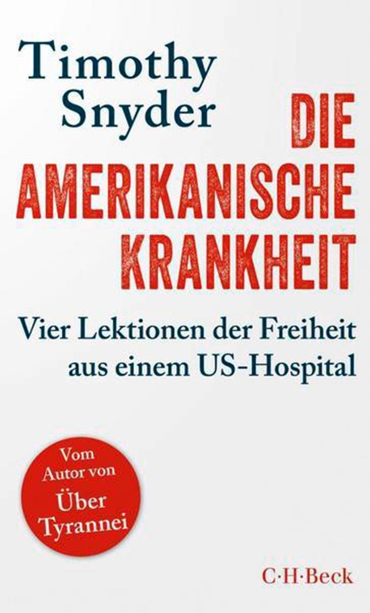 Timothy Snyder Und Das Kranke Amerika Usa Derstandard De International