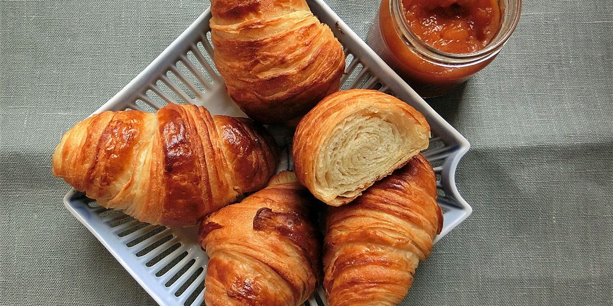 köstliche Buttercroissants