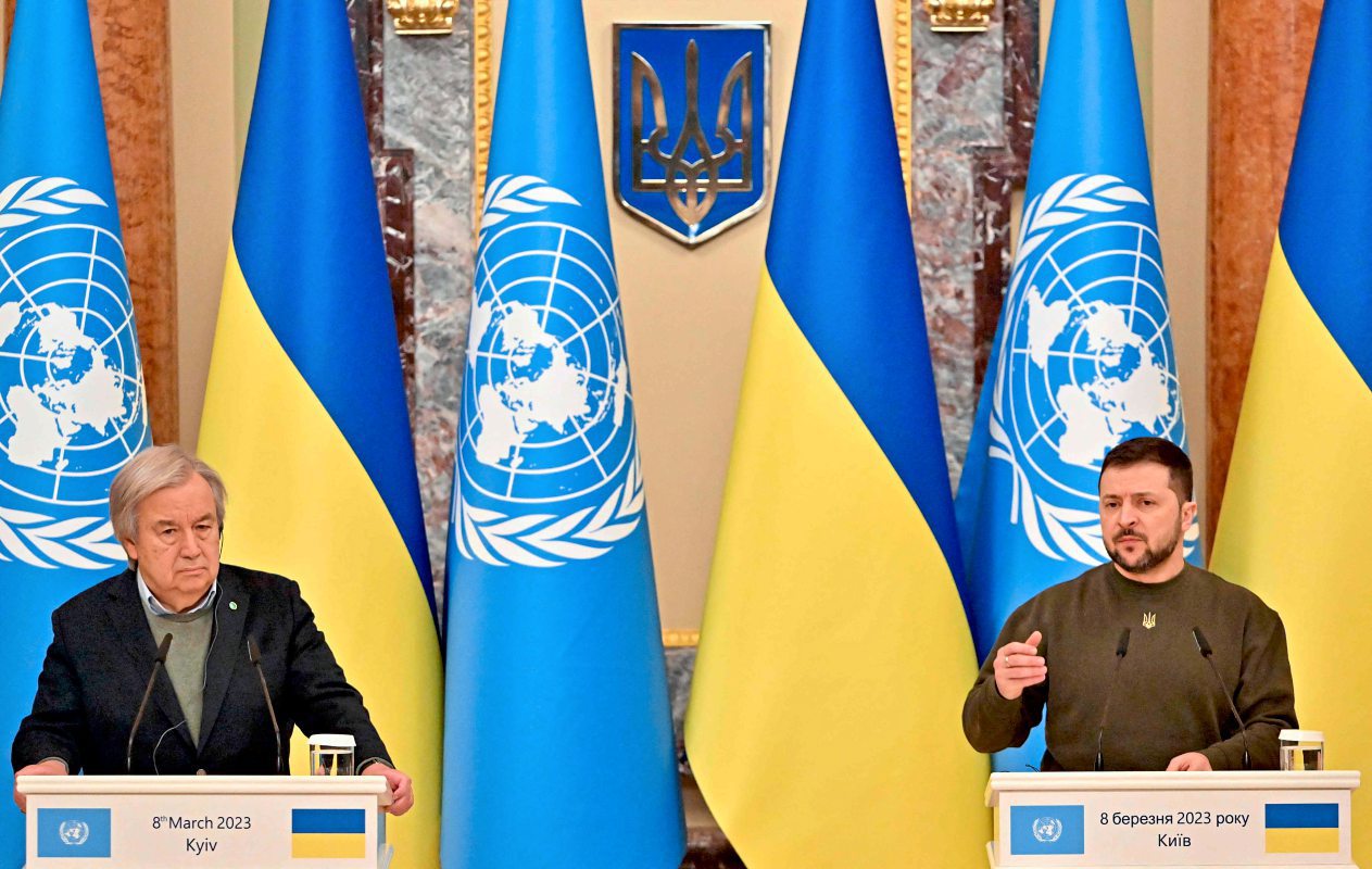 Uno-Generalsekretär Guterres in Kiew: Getreide-Abkommen soll verlängert ...
