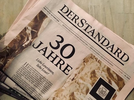 30 Jahre Standard So Feierten Wir Ins Jubilaum Hinein Liveticker 30 Jahre Der Standard